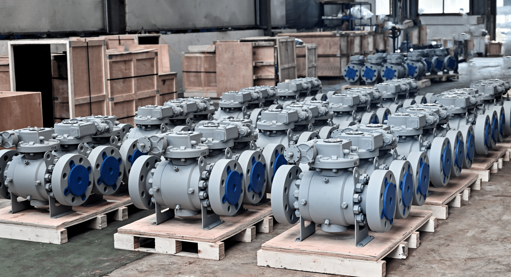 ntgd industrial valves ready for shipment - valve suppliers in India comparison