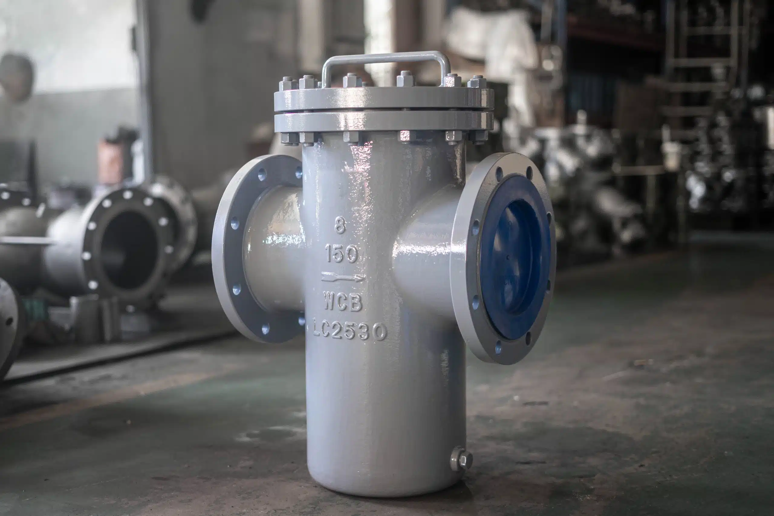 Filtro de cesta RF ANSI 150 de 8 pulgadas, acero al carbono WCB