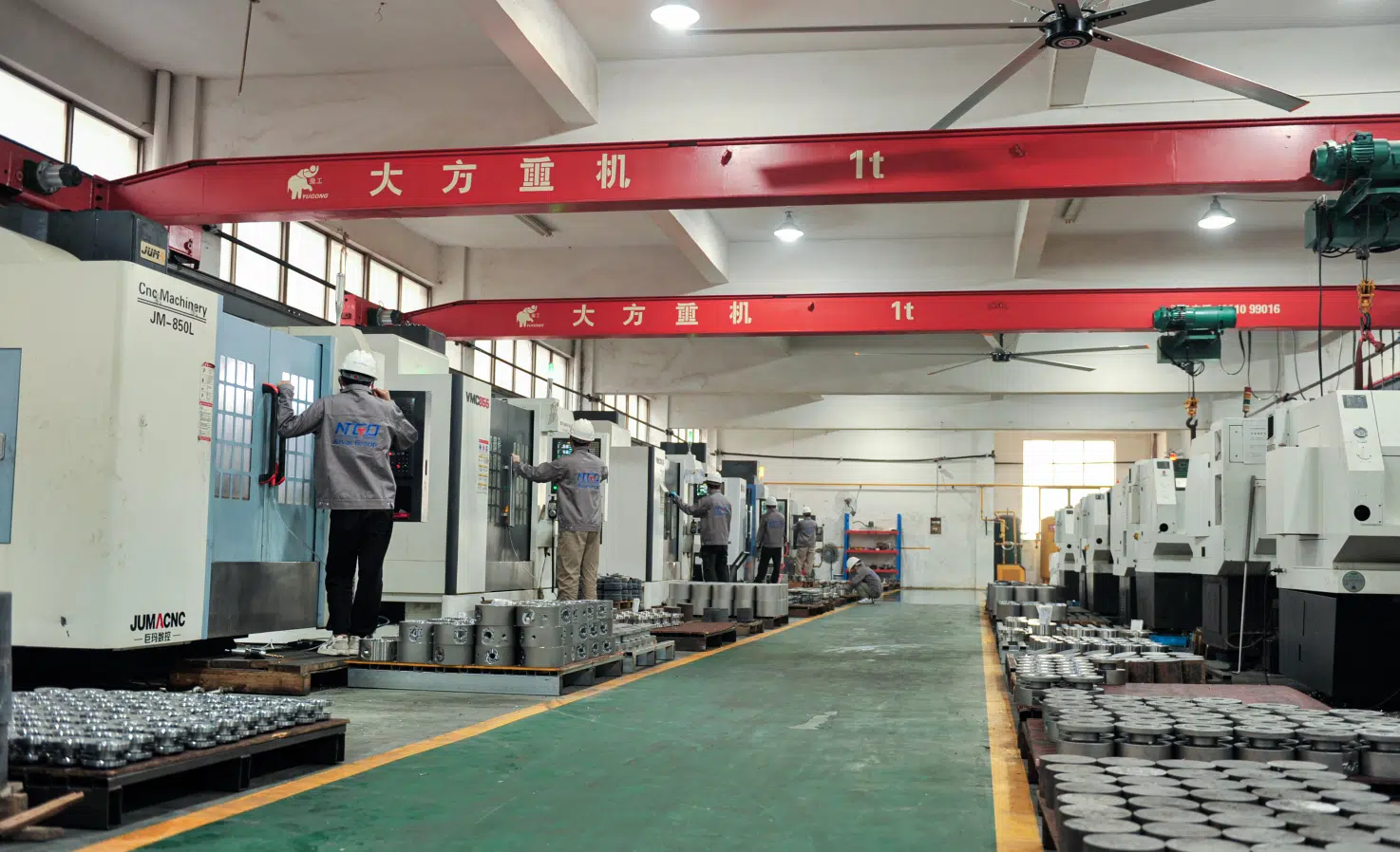 ndustrial valve CNC machining workshop in Malaysia showing precision manufacturing of valve components