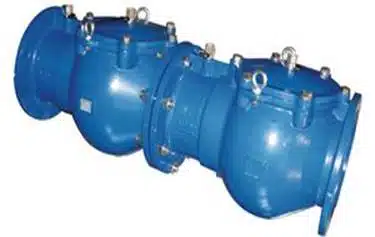 Double check valve
