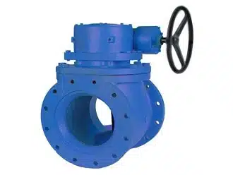Eccentric plug valve