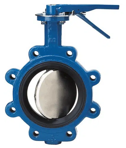 Manual lug type butterfly valve