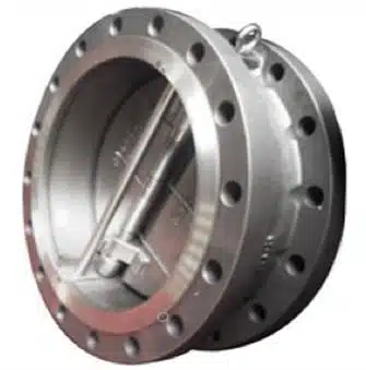 Dual plate wafer check valve