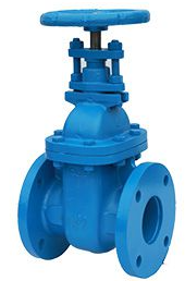 Non-rising stem wedge gate valve