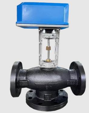 Electric flange globe valve