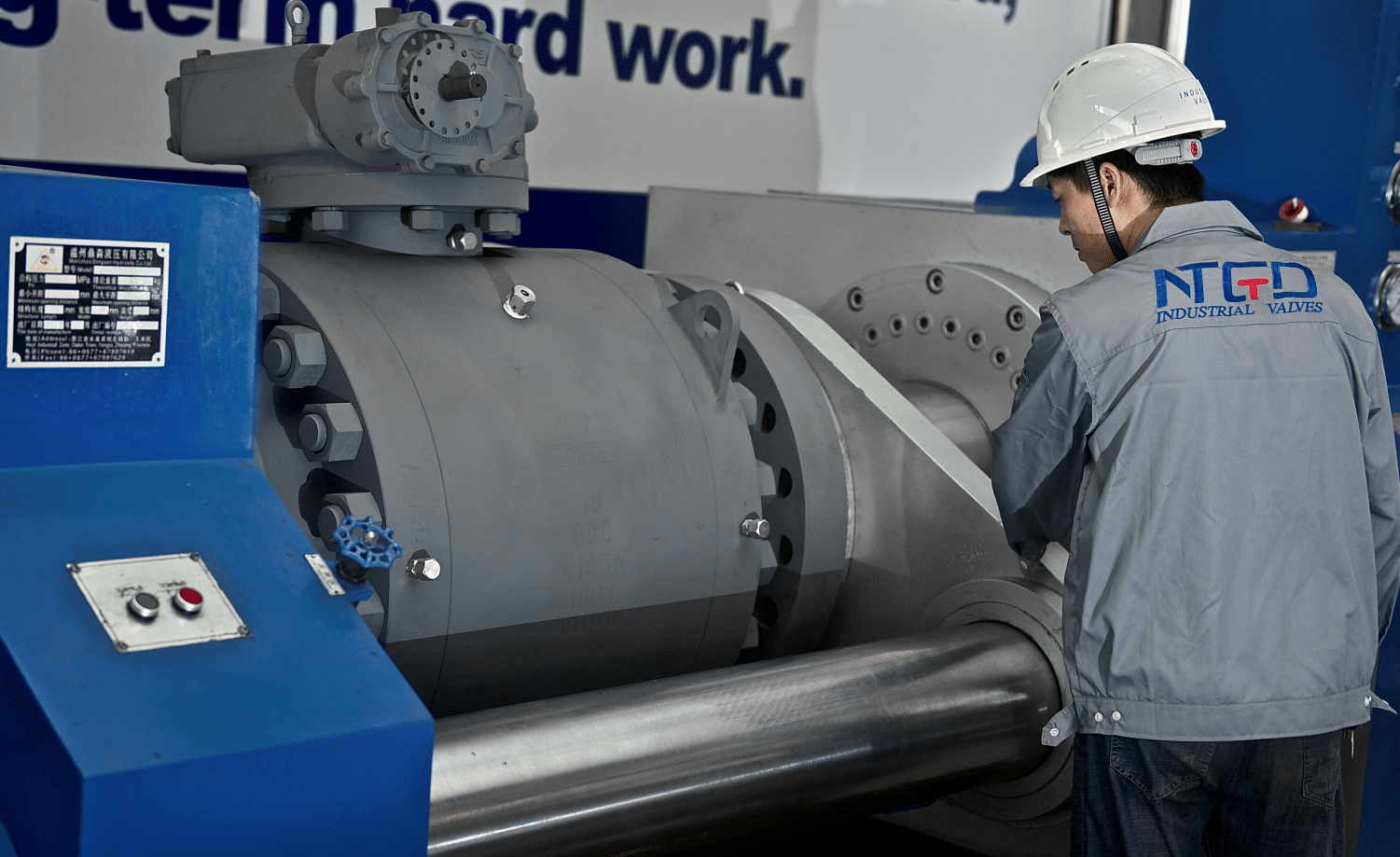 Ball valve pressure test