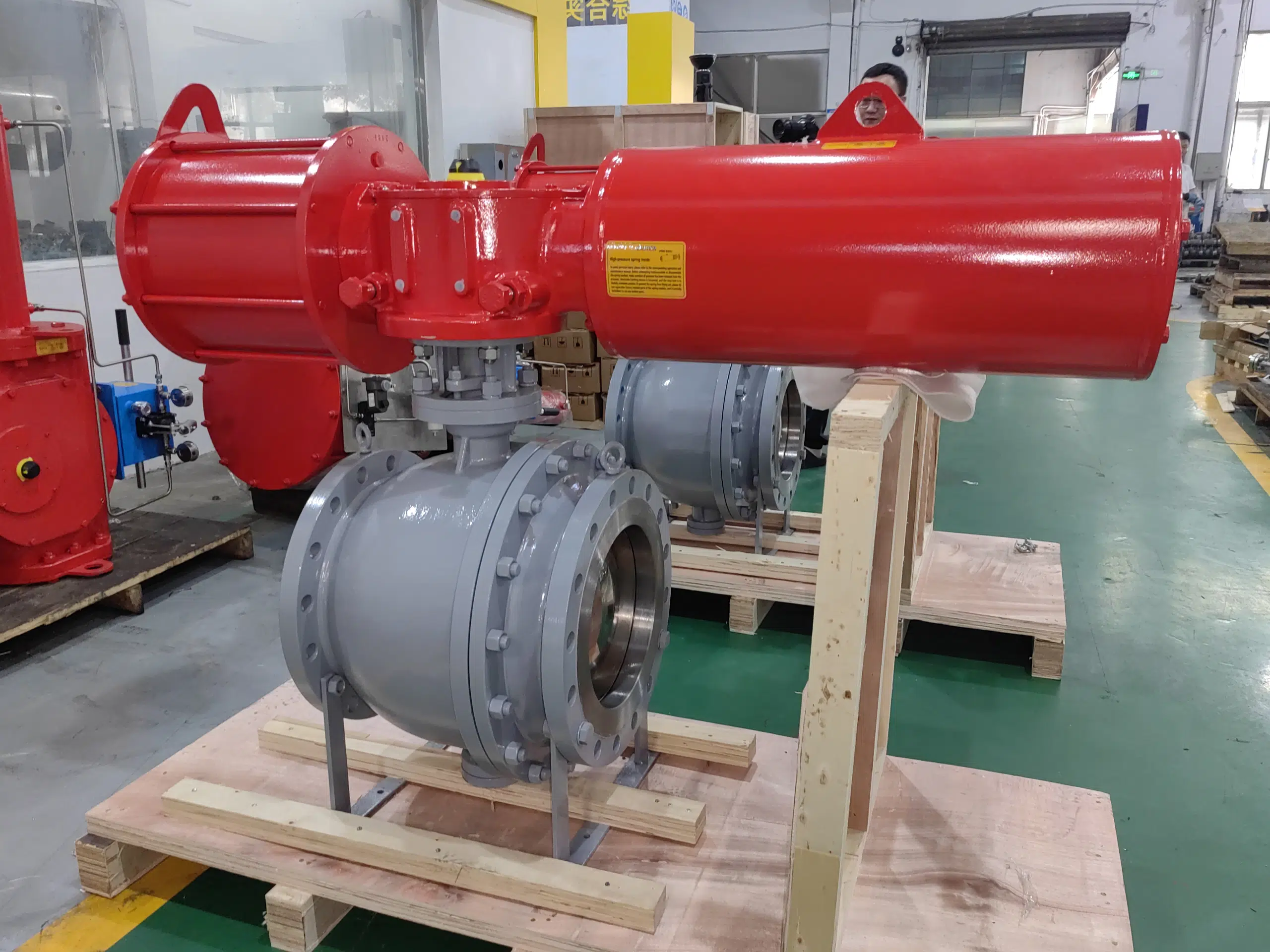 pneumatic actuate ball valve