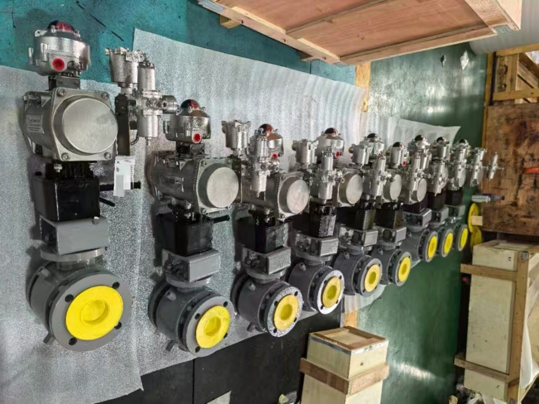 pneumatic ball valve