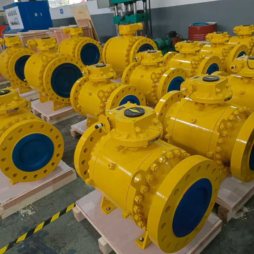 trunnion ball valve