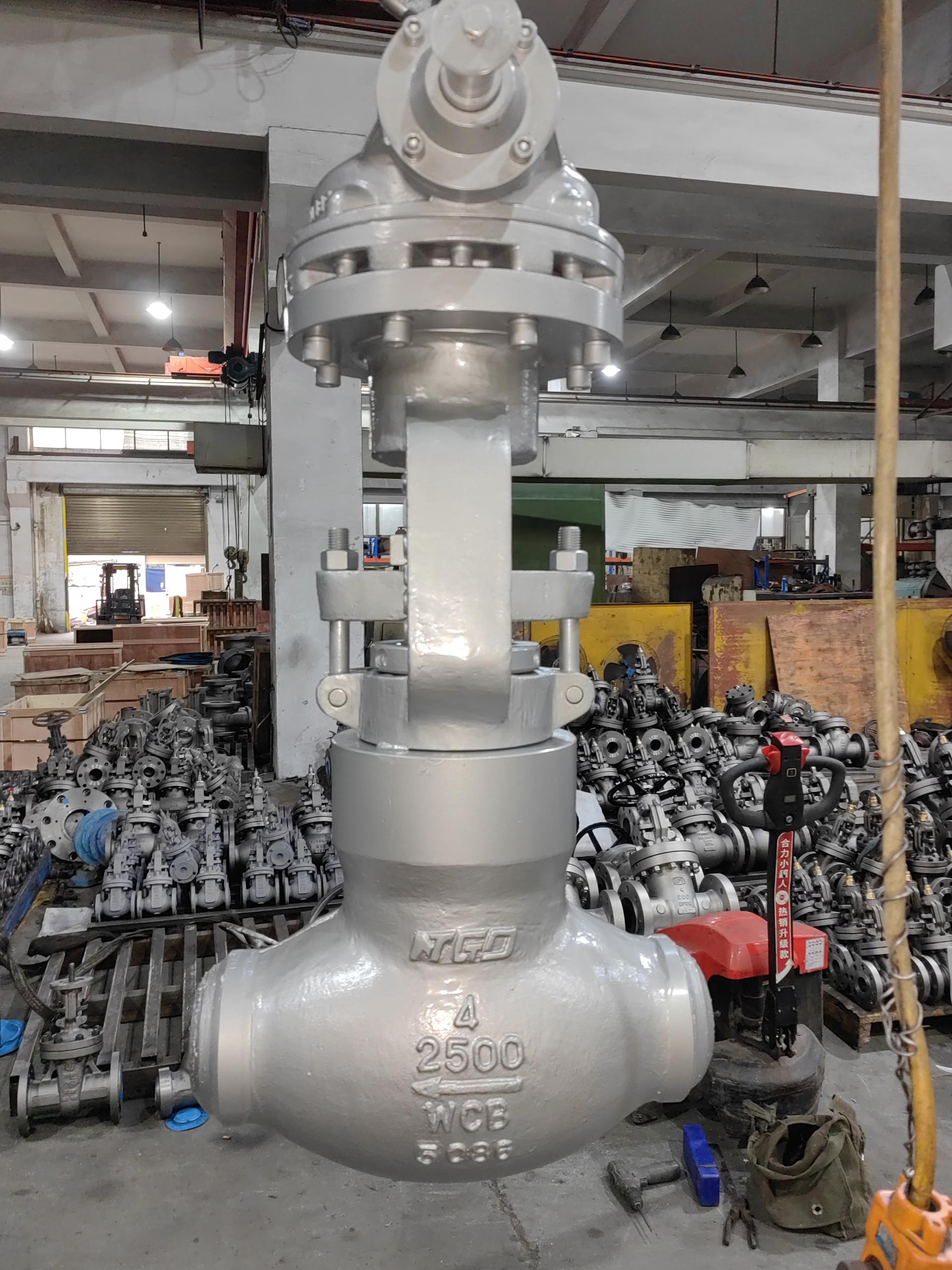 high pressure globe valve