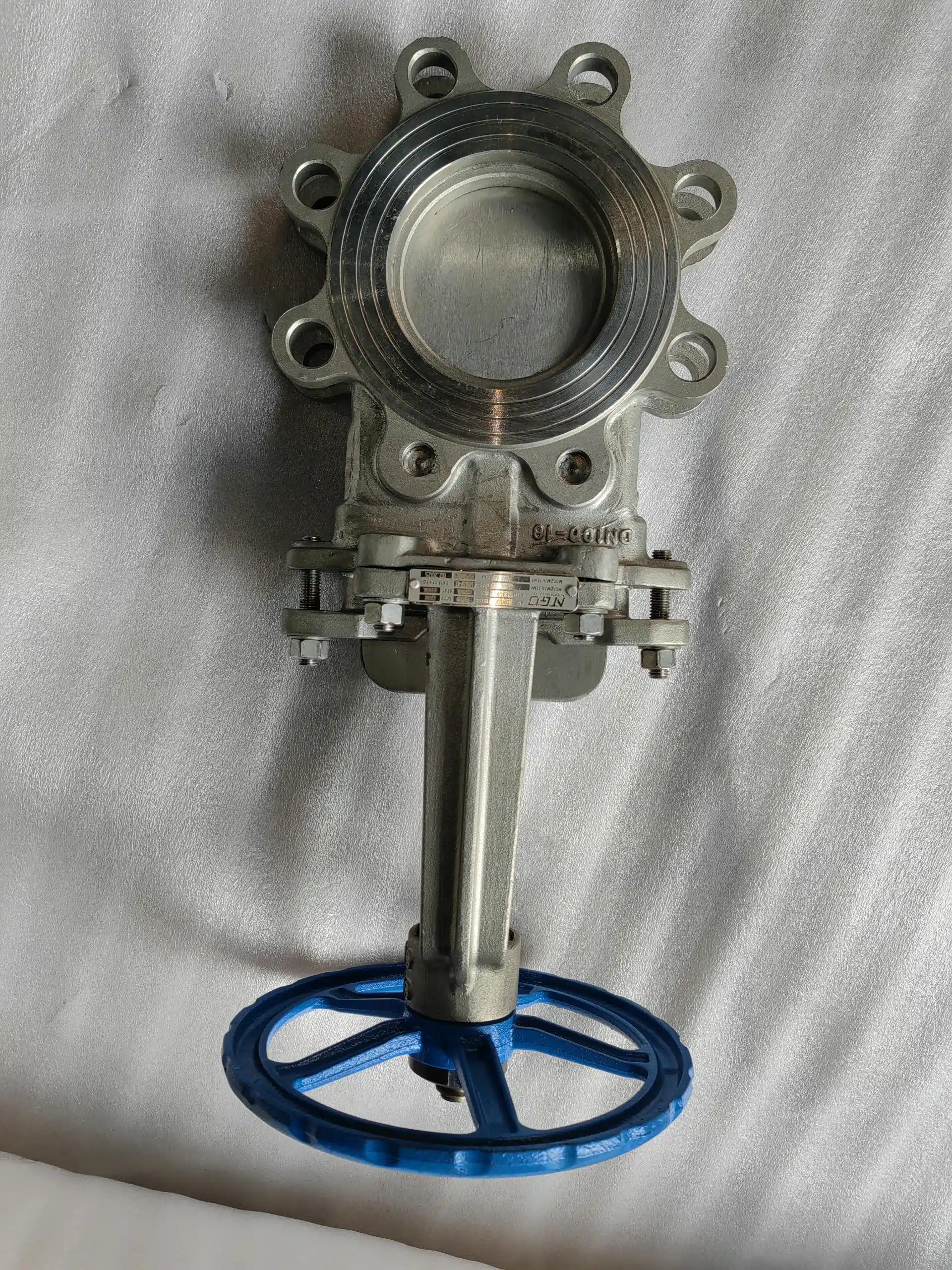 válvula de cuchilla