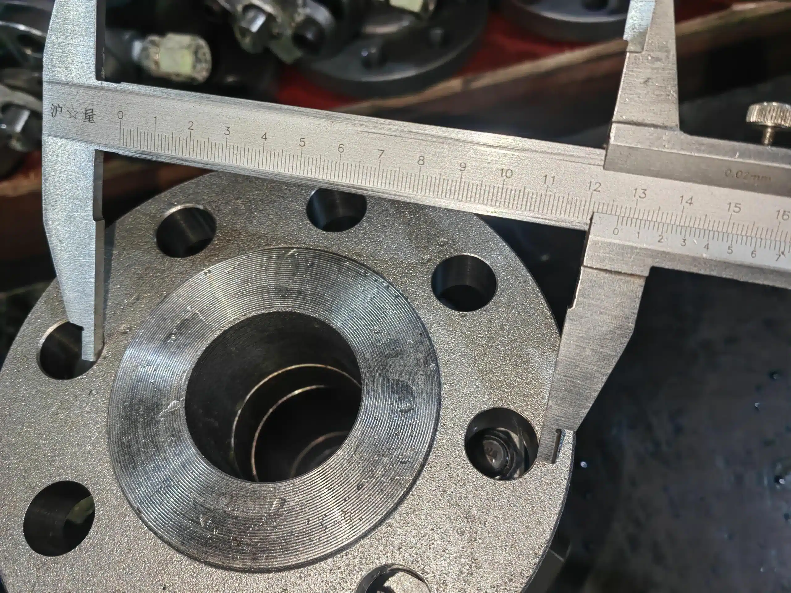 inspection des dimensions du robinet à boisseau sphérique