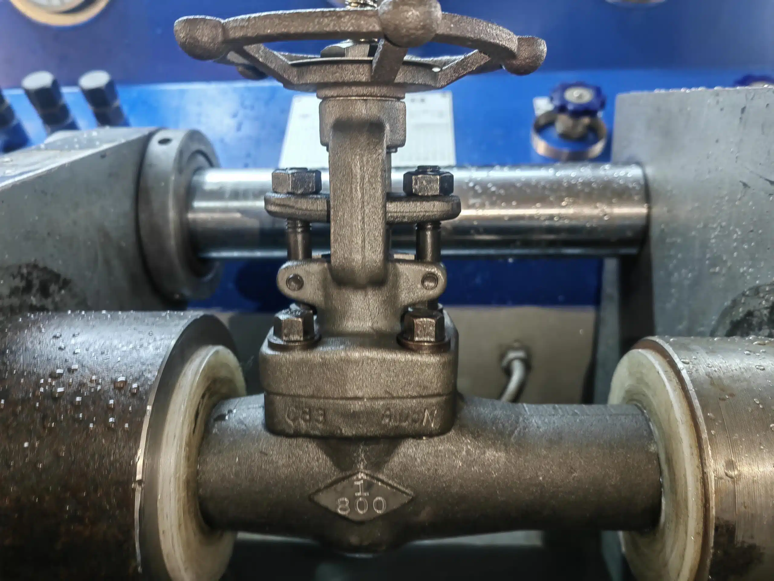 válvula de gaveta de aço carbono