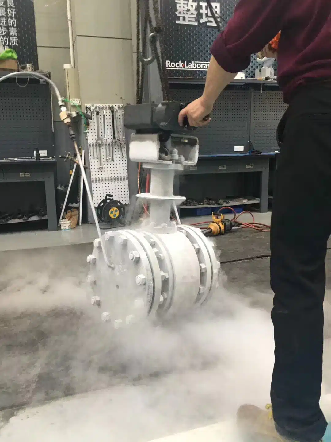 low temperature ball valve